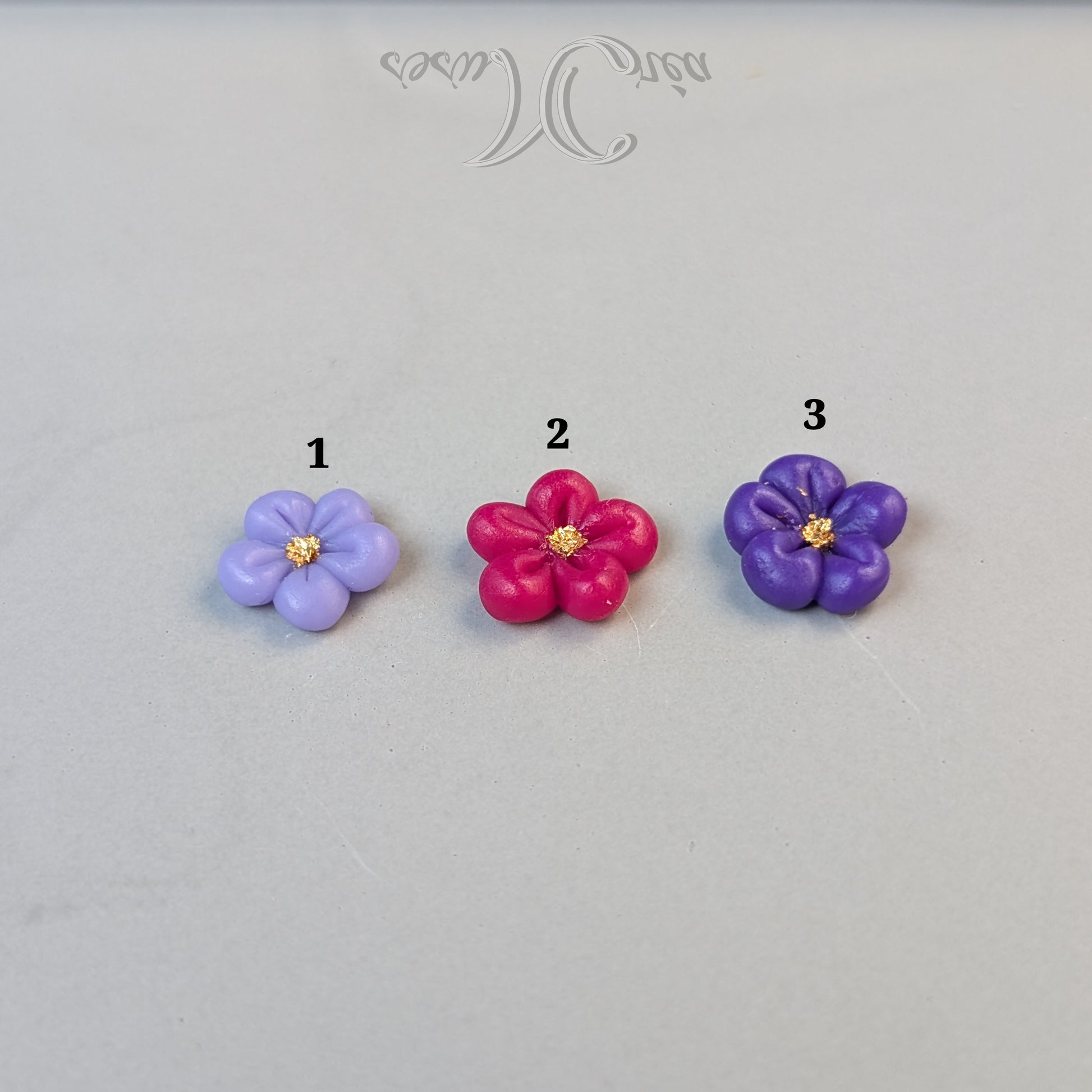 Clous d'oreilles Mini Floralie Couleur Or