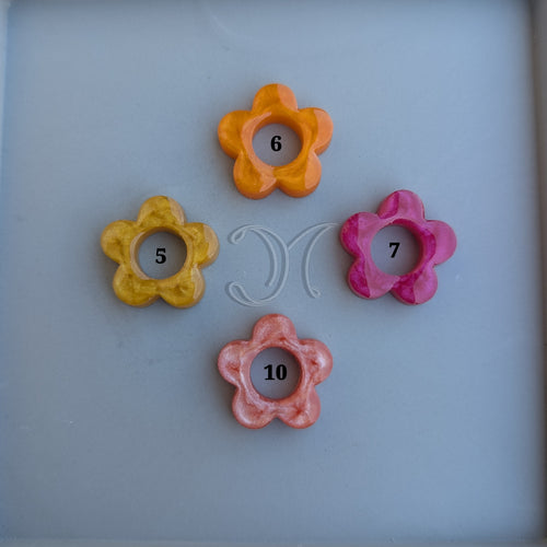 Assortiment Créoles Nina et Pampilles Mini Floria